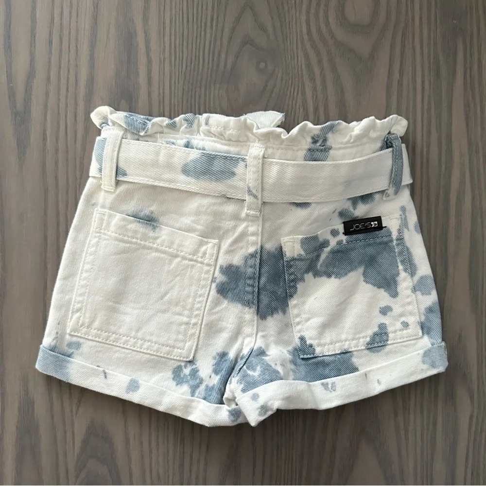 JOE'S JEANS GIRL'S THE MARIA TIE DYE DENIM SHORTS